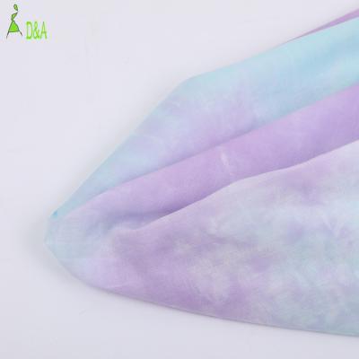 China New Sustainable Design 90*88 Density Eco-Friendly Tie Dyed Woven 100%cotton Sail Fabric for sale