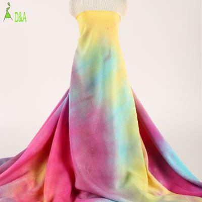 China Good Quality Sustainable Wrinkle Resistant Rayon Woven Knot Dyed Poplin Fabric For Dress for sale