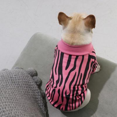 China Designer Luxury Pet Sweater Stocked Popular Wholesale Dog Clothes Sports Puppy Sweatshirts for sale