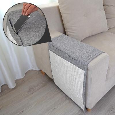 China Natural Fabric Stocked Cat Scratching Mat Furniture Protector Cat Scratching Pad Best Selling Sisal for sale