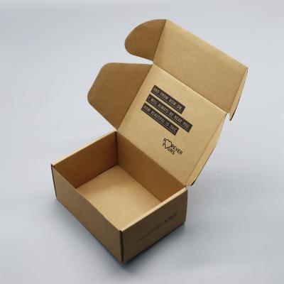 China New Materials 2020 Recycled High Quality Low Moq Cheap Price Custom Design Cardboard Postal Self Folding Boxes For Clothing for sale