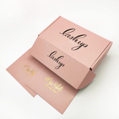 China Wholesale Recycled Custom Printed Logo Printing Beauty Eyelash Paper Packaging Boxes Dongguan LK Factory Materials Dongguan LK Factory for sale