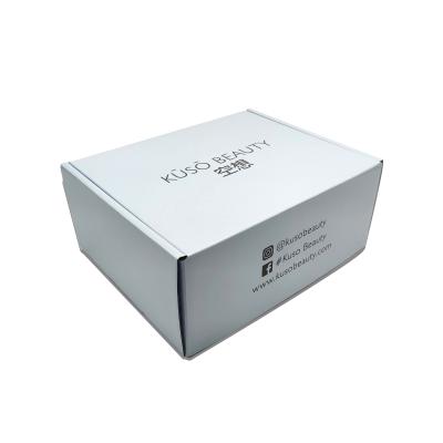 China Recycled Materials Manufacture Luxury Cosmetic Printing Box Perfume Paper Box Packaging Postage Boxes Custom Logo for sale