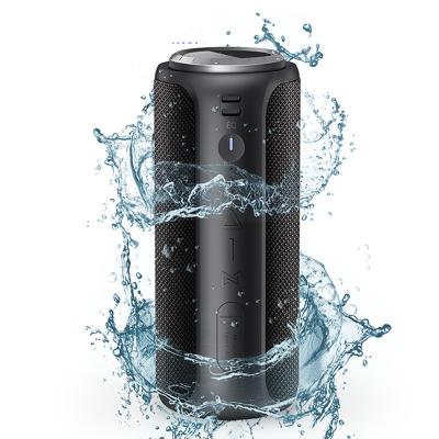 China No T6 Plus Surround 30W 360 - Noise NFC Connection Radio Column IPX7 Waterproof Portable Bluetooth Speaker for sale