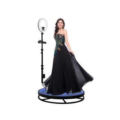 China 2022 Automatic 115cm Led Rotating Machine Photobooth 4 People iPad Selfie 360 ​​Rotation Photo Booth 68cm/80cm/100cm/115cm for sale