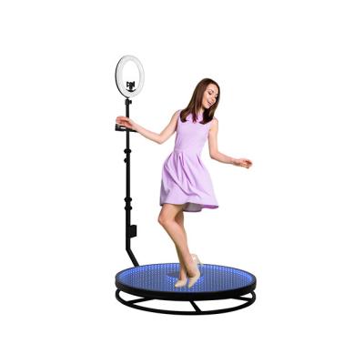 China Classic Type 360 ​​Degree Rotating Phot Video Photobooth Platform 360 Auto Photo Booth 68cm/80cm/100cm/115cm for sale