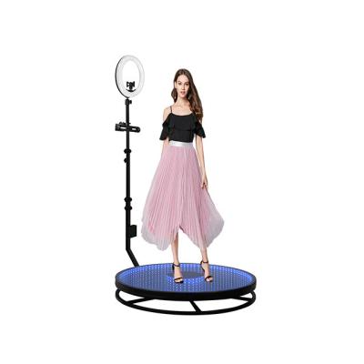 China 2022 Automatic 115cm Led Rotating Machine Photobooth 4-7 People iPad Selfie 360 ​​Rotation Photo Booth 68cm/80cm/100cm/115cm for sale