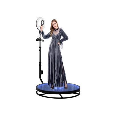 China 2022 Automatic 115cm Led Rotating Machine Photobooth 4 People iPad Selfie 360 ​​Rotation Photo Booth 68cm/80cm/100cm/115cm for sale