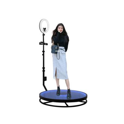 China 2022 Automatic 115cm Led Rotating Machine Photobooth 4 People iPad Selfie 360 ​​Rotation Photo Booth 68cm/80cm/100cm/115cm for sale