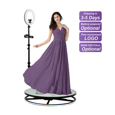 China 360 Auto Rotating Photo Booth 80/100/115CM Photo Booth 360 At A Wedding/Party 68cm/80cm/100cm/115cm for sale