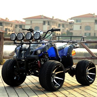 China atv for adultsatvs 110cc all terrain shaft road tire drive ATV with 12 inch aluminum wheels for sale