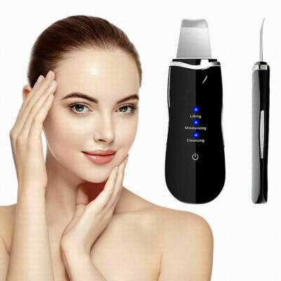 China Beautiful products2021skin Ultrasonic Hot Sellings Hot Sellings Ultrasonic Face Skin Scrubber Blackhead Remover Blackhead Remover Facial Skin Scrubber DEEP CLEANSING for sale