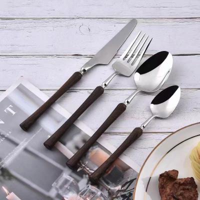 China High quality knife and fork set/Metal tableware for sale