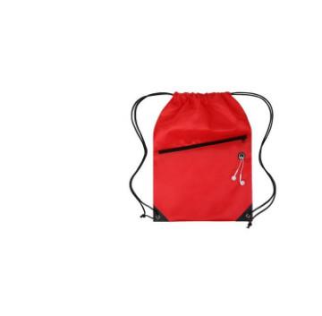 China Customization Drawstring Backpack with Front Zipper Pocket-Make your brand ubiquitous for sale