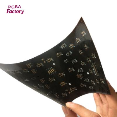 China Custom Design Flexible Electronic Circuit Board Flexible PCB With PET Material en venta