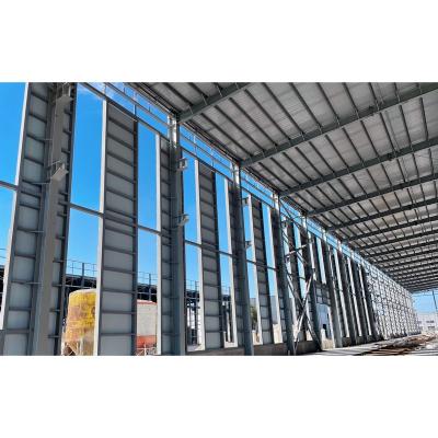 China Easy Assemble China ISO Customized Light Steel Structure Garage Shed Warehouse Building Prefabricated Steel Structure Building for sale