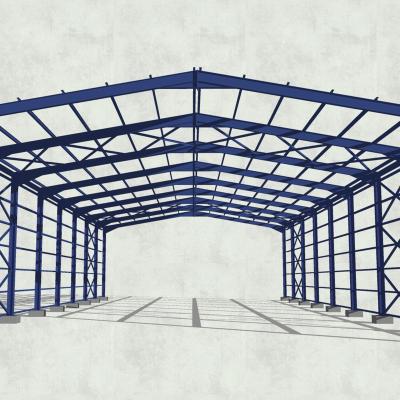 China Steel Workshop Factory Sale Pre-engineered Light Weight Steel Structure Workshop Prefabricated Building for sale