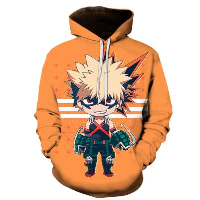 China Custom Made UFOGIFT Plus Size Men's Hoodie My Hero Academia Cosplay Costume Hoodies Anime Sweatershirt Jackets for sale