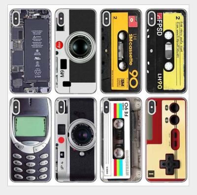 China TPU 3D Vintage Print Radio Radio Phone Cover, Classic Protector Case Video Camera Band Phone Case For Most Smart Phone for sale