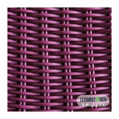 China Professional Manufacture PE Synthetic Rattan Weaving Rattan Material Plastic Furniture Synthetic Rattan Roll BM-31431 for sale