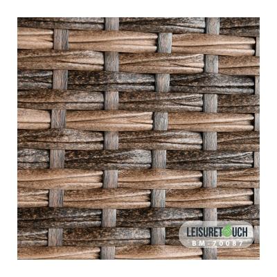 China Modern Roof Basket Eco - Friendly Hand - Woven Plastic Patio Pe Wicker Rattan For Furniture for sale