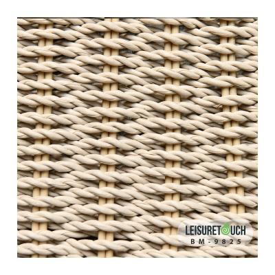 China Modern Best Quality Sea Grass Rattan Outdoor Synthetic Round Rattan Woven Material Te koop