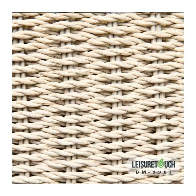 China HDPE Wicker Material Woven Outdoor Furniture 100% Sea Eco-friendly Modern Grass Plastic Rattan Te koop