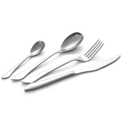 China Food Safe High Quality 18/0 Stainless Steel Mirror Polish Cutlery Set for sale