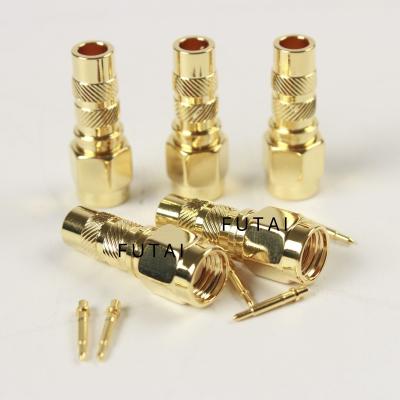 China Straight RF SMA Male Connector for sale