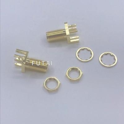 China RF SMA Female Connector For PCB Edge Mount for sale