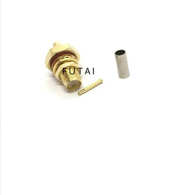 China RF Coaxial Waterproof RF Connector SMA Female Connector for sale