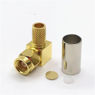 China RF SMC Male RA Connector for sale