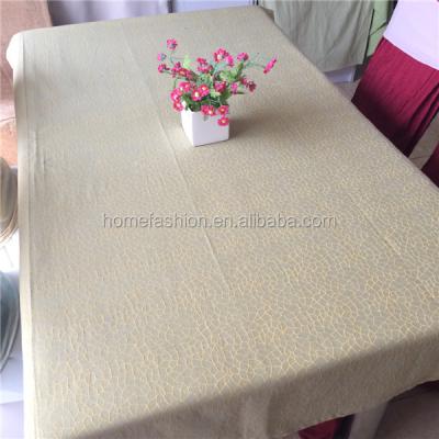 China Easy To Wash And Good Color Fastness High Quality Custom Polyester / Waterproof Cotton Material Tablecloth for sale