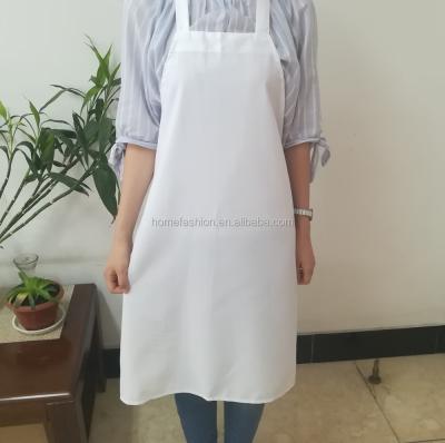 China Easy To Wash 100% Spun Poly Chef Aprons For The Kitchen for sale