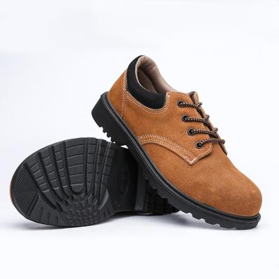 China Steel Toe Suede Cowhide Anti-smash and Anti-sting Non-slip Shoes Sport Type Safety Shoes Work To Protect Shoes for sale