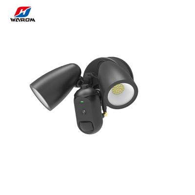 China Waterproof Motion Sensor Light Camera CE Wall Package Led Warm Lighting Security Light for sale