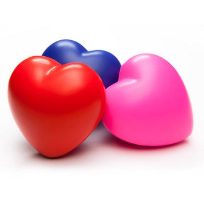 China Promotional Toy PU Foam Heart Stress Ball With Custom Logo for sale