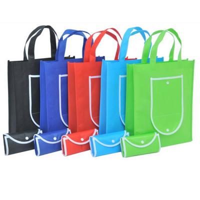 China Customized Handled Nonwoven Foldable Tote Bag for sale