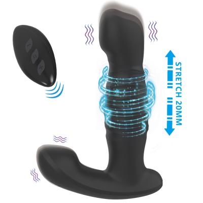 China New Arrival Multi Prostate Massager 7 Modes High Quality Electronic Vibration Anal Founction Stimulate Butt Plug Masturbator For Men for sale