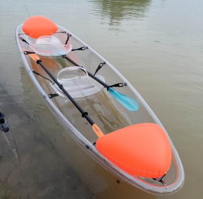 China PC / Polycarbonate Transparent Bottom Kayak For Fan At Holidays for sale