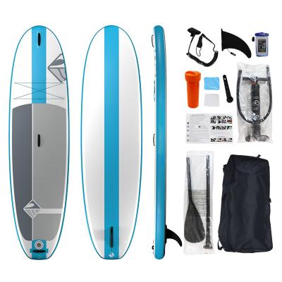 China 2022 Area Design Inflatable SUP Paddle Board OEM Double Layer Inflatable Paddle Board Surfing Waterplay Watersports New for sale