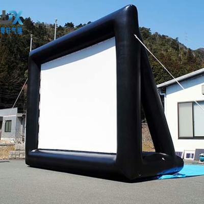 China Large Inflatable Outdoor Game Projector Cinema For TV Outdoor And Inflatable Screen Indoor Projection And Outdoor Inflatable for sale