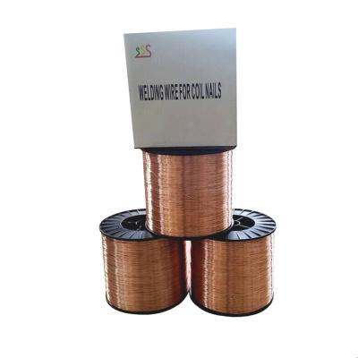 China Coil Nails 0.7mm Copper Coated Welding Wire For Pallet Collated Nails for sale