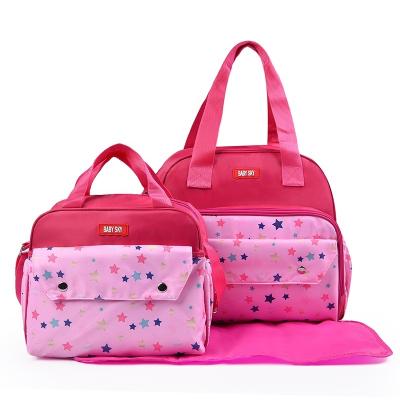 China TOTE BAG maternity bag multifunctional diaper bags three pieces suit mummy baby bags for sale