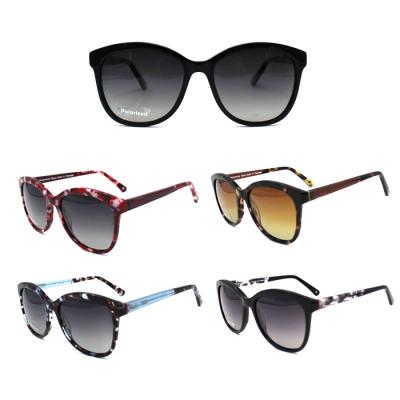 China Fashion Sunglasses OEM Good Quality Custom Your Own Brand Fashion Polarized Acetate Sunglasses Women UV 400 for sale