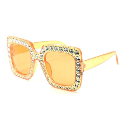 China Wholesale Crystal UV400 Teenager Novelty Oversized Children Sunglasses Children Sunglasses Kids Shape Sunglasses for sale