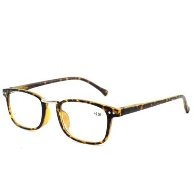 China CE Designer Unisex Optical Reading Tortoise Thin Glass Fake 0.75 Reading Glasses for sale