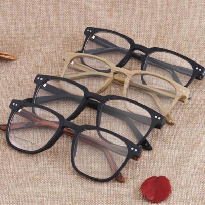 China Fashionable Frame Men Women High Quality Men Women Fashion Factory Price Custom Eyeglass Acetae Wooden Optical Frame for sale