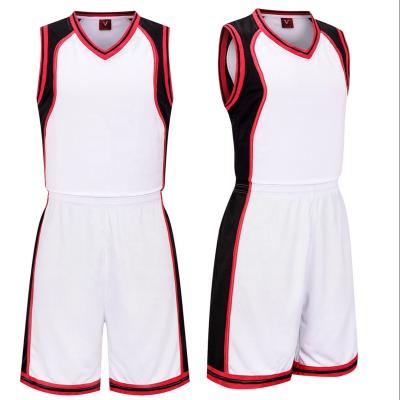 China Wholesale Custom Cheap High Quality Basketball Team Training Tank Top Breathable Sports Uniforms Set Men for sale