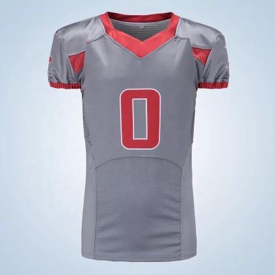 China Antibacterial professional custom-made football clothing moisture quick-drying foreign trade USA export mesh football wicking clothing for sale